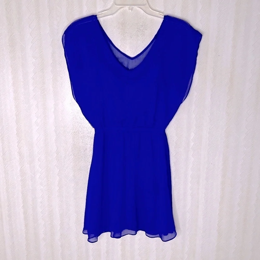 ❤️ 🆕 EXPRESS Sleeveless deep purple Dress Size XS